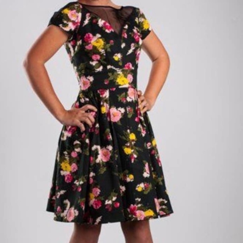 Trashy Diva Lottie Dress in Fifth Avenue Floral - size 8